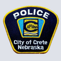Crete Nebraska Police Patch