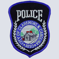 Claremont, NC Police Patch