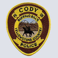 Cody, WY Police Department Patch