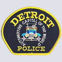 Detroit, MI Police Department Patch