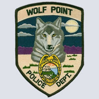 Wolf Point, MT Police Patch