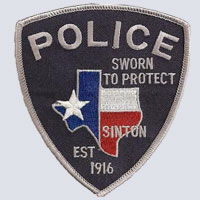 Sinton, TX Police Shoulder Patch