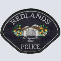 Redlands, CA Police Patch
