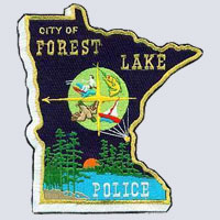 Forest Lake, MN Police Patch