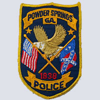 Powder Springs, GA Police Patch