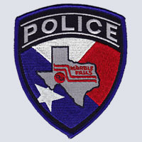 Marble Falls, TX Police Patch
