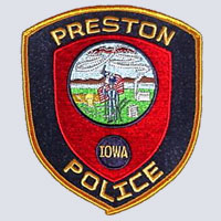 Preston, IA Police Patch
