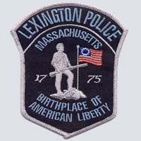 Lexington MA Police Patch