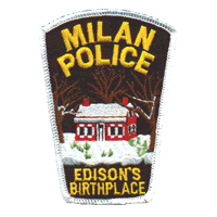 Milan OH Police Patch
