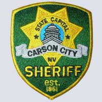 Carson City Sheriff's Patch