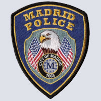 Madrid, IA Police Shoulder Patch