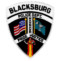 Blacksburg, SC Police Patch