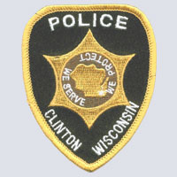 Clinton, WI Police Patch