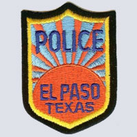El Paso, TX Police Patch