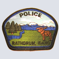 Rathdrum, ID Police Patch