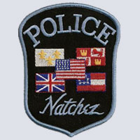 Natchez, MS Police Patch