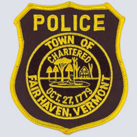 Fairhaven, VT Police Patch