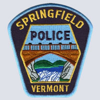 Springfield, VT Police Patch