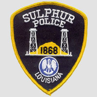 Sulphur, LA Police Patch