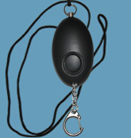MC-231 Personal Alarm with Keychain and Cord